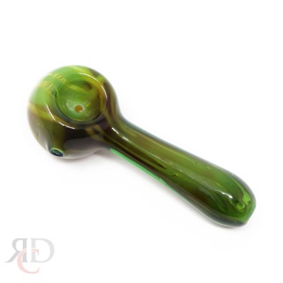 GLASS PIPE FANCY GREEN PIPE GP5550 1CT